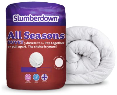 Slumberdown - All Seasons 9 + 45 Tog 3-in-1 - Duvet - Kingsize
